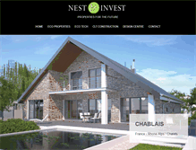 Tablet Screenshot of nestandinvest.com